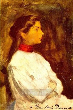 パブロ・ピカソ Painting - 肖像画 Lola3 1899 パブロ・ピカソ